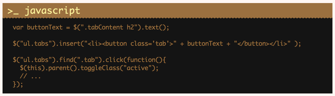 old monotone syntax highlighting